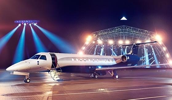 Plane on Stage